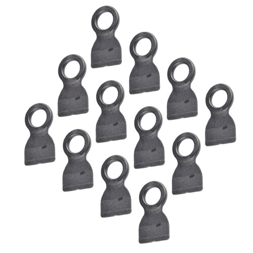 30St Camping Tent Fixeer Ringen Zwart Plastic