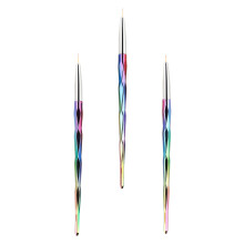 3St Manicure Tekentool Nail Art Pen Assorti Kleuren Nail Salon
