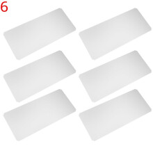 6 Pcs Shelf Liners of Wire Shelf System Plastic Shelf Liners Mats for Wire Shelving