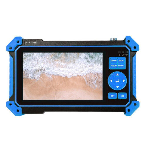 8MP AHD CVI TVI Camera Tester 5 Inch -Compatible VGA Input Video Cable Security Camera Tester for CCTV Systems 1