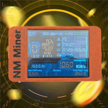 Bitcoins Miner NMMiner Upgrade 1060KH/S 2,8 Inch Kleurenscherm DIY Solo Miner Crypto Miner Thuisgebruik BTC