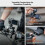 PGYTECH Camera Cage for  X5 with Quick Release Knob Built-in Cold Shoe Mounts and 1/4inch Threads Action Camera Frame 5