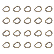 100St Gouden D Ring Buckles Mini Poppenkleding Knoppen En Accessoires