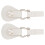 2St Mode Toggle Buckles Wit Voor Jasriem En Kledingaccessoires 1