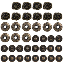 10Sets Duurzame Metalen Drukknopen Voor DIY Kleding En Spullen