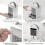 Desktop Air Conditioner Fan, 1 Pack, Silent with Humidification Function, Water Refill Drawer Design 3