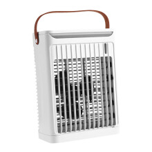 Portable Air Conditioner USB Desk Fan, 5 Wind Speeds 2 Spray Modes 680ml, 7 Colors Light Timer, for Hiking Camping Car Office Outdoor