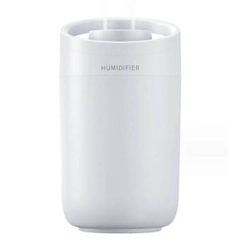 Mini luchtbevochtiger 3 liter, 2 sproeistanden,