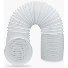 Draagbare airconditioner ventilatieslangset, 15 cm diameter, 200 cm lengte, linksdraaiende schroefdraad, versterkte PP stalen ringconstructie