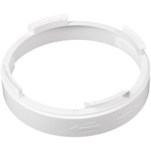 Connector voor draagbare airconditioners, compatibel met diverse merken en modellen, wit ABS materiaal, afdichting tegen luchtlekkage