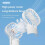 Portable Rechargeable Handheld Fan, ABS Black, With Humidification Mist Function, Pack of 2 2