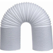 Abluftschlauch für tragbare Klimaanlagen, verbessertes PP-Material, 130 mm 150 mm Durchmesser, 2 m Länge, flexibel auslaufsicher