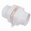 Ventilador em linha 4 polegadas 24V CC, ABS resistente à corrosão, para ventilação de casa de máquinas de barco RV 2