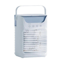 Portable Mini Air Conditioner Fan, 700ML Water Tank 3 Speeds Desktop Cooling Fan with Humidifier Atomization for Home Office