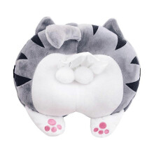 Car Tissue Box Plush Cartoon Cat Butt Hanging Portable for Car and Home