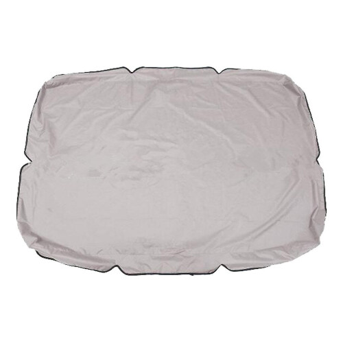 Replacement Canopy for Swing Seat Top Cover, Polyester Grey 190x132x15cm, Waterproof UV Blocking Mildew Resistant 2