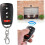 2Pcs 433MHz Fixed Code Door Remote Key, 4-Button Universal Garage Door Remote Control 2