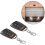 2Pcs 433MHz Fixed Code Door Remote Key, 4-Button Universal Garage Door Remote Control 5