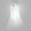Oval Bulkhead Lamp, IP54 Vandal Resistant, Aluminium Base Glass Diffuser, Wire Guard, E27 60W, White 3
