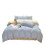 Bedding Set, Plain Color Washed Twill Woven Reactive Printing, Multiple Sizes and Patterns, Skin-friendly Thickened Fabric 5