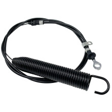 Cavo di comando PTO GY22387, lunghezza 78,3 pollici, compatibile con l'innesto della frizione del piatto di taglio del rasaerba John Deere.
