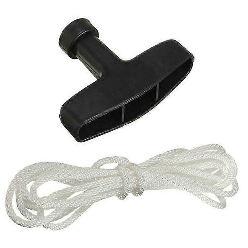 Universal Recoil Start Pull Handle for Lawn Mowers, ABS + Polyester Fiber, 300cm Cord, Universal Fit 2