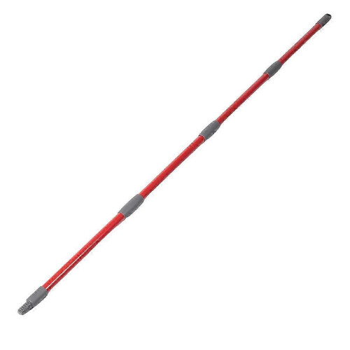 Telescopic Iron Mop Replacement Handle compatible with Vileda O-cedar EasyWring RinseClean Rotary Mop 4 Adjustable Length Red 1