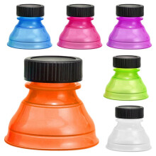 Leakproof Can Cover, PP Material, Reusable, Fits Most Standard Beverage Cans, Food Grade, Leakproof Seal for Drinks