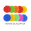 10 sensorische Silikonmatten, doppelseitige taktile Sinneskreise, 10 cm, sensorisches Training für Kinder 2