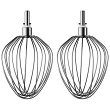 2 stuks roestvrijstalen ballongarde, compatibel met Kenwood Chef XL keukenmachines, voor meringues en slagroom.