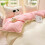 Bedding Set, Plain Color Washed Twill Woven Reactive Printing, Multiple Sizes and Patterns, Skin-friendly Thickened Fabric 2