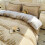 Bedding Set, Plain Color Washed Twill Woven Reactive Printing, Multiple Sizes and Patterns, Skin-friendly Thickened Fabric 3