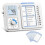 Visual Timer, Plastic White Task Timer with Chore Chart Board for Kids Adults, ADHD and Special Needs Support, 3 Alert Modes 1