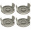 4Pcs Spool Caps compatible with Ryobi One+ 18V 24V 40V Grass Trimmer AC14HCA, ABS Material Replacement Spool Cap 1
