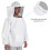 Beekeeping Protective Jacket, Polyester, Round Hat Veil, Elasticated Waist for Adult Beekeeping Hive Tending 3