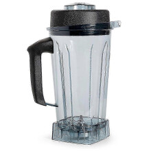 Blenderkan 64oz (ca. 1,9 liter), BPA-vrij plastic met roestvrijstalen mes, compatibel met Vitamix C-serie 5000, 5200 en 5500.