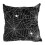 Halloween Spider Web Pattern Decorative Throw Pillow Case 45x45 cm Black 1