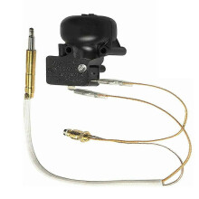 Thermokoppel en kantelschakelaar voor reparatie van terrasverwarmers, compatibel met propaangasverwarmers.