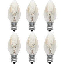 Lampadine a incandescenza E12 da 150W 2700K per lampade di sale dell'Himalaya, compatibili con il portalampada Boris E12.