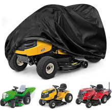 Riding Lawn Mower Cover, Universal Weatherproof UV Resistant Tractor Cover, Compatible with Most Models