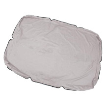 Replacement Canopy for Swing Seat Top Cover, Polyester Grey 190x132x15cm, Waterproof UV Blocking Mildew Resistant