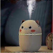 Humidifier Quiet Mini USB Desktop 250ml with 2 Spray Modes Soft Ambient Night Light