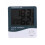 Humidity Thermometer, Plastic, Accurate Measurement, Large Screen, Time Display, Indoor HTC-1 1