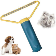 Pet Hair Remover Portable Dual-Head Cleaner Reusable for Carpets Clothes Cars