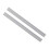 2pcs Rubber Squeegee Replacements, 30cm Light Grey Window Cleaning Wiper Strips for Flat Smooth Surfaces 1