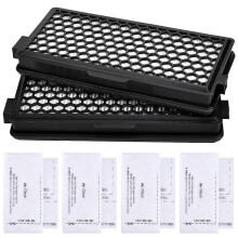 Replacement Filter Sets compatible with Miele Compact C1 C2 Complete C2 C3 S8340 HEPA Activated Carbon Washable Reusable