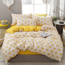 Bedding Set, Polyester Fiber Twill Printed Reactive Dyeing, Multiple Patterns, Multiple Size Options, Skin-friendly Thickened Fabric