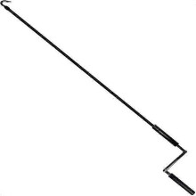 Heavy-Duty Manual Awning Crank Handle, Universal Replacement Wand, Black, Plastic Metal, for Outdoor Retractable Awnings RV Shades