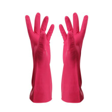 Latex chemisch bestendige handschoenen, herbruikbaar, robuust en waterdicht, voor afwassen, tuinieren en industriële reiniging.