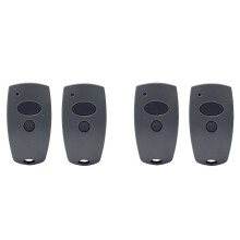 4 stuks 868,3 MHz handzenders voor garagedeuren, 2 kanalen, compatibel met Marantec D302-868 D304-868 D384-868 D321-868 D323-868